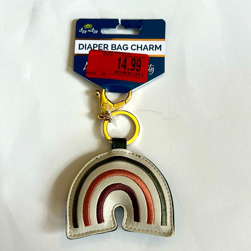 Itzy Ritzy Diaper Bag Charm Rainbow